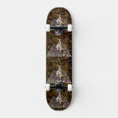 Meerkat Twinkle Stars, Vollskateboard Skateboard (Vorderseite)