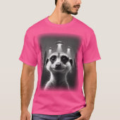 Meerkat Ufo Animal Selfie ein Spaß und Unglaublich T-Shirt (Vorderseite)