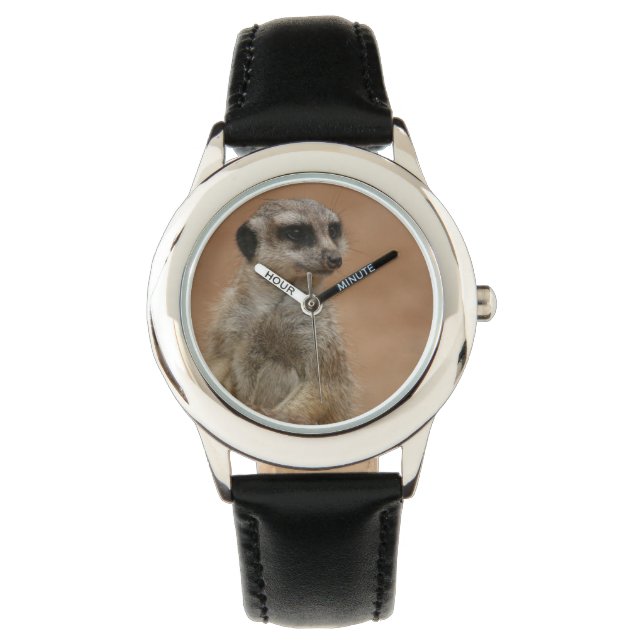 Meerkat Uhr (Vorderseite)