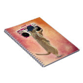 Meerkat und Boom Box Notizblock (Rechte Seite)