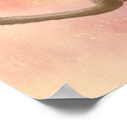 Meerkat und Boom Box Poster (Ecke)