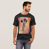 Meerkat und Boom Box T-Shirt (Vorne ganz)