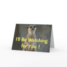 Meerkat Vermisst You Card