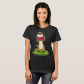 Meerkat Watermelon Fruit T-Shirt (Vorne ganz)