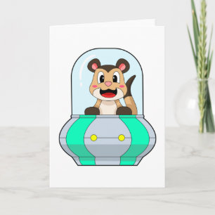 Meerkat with Submarine Karte