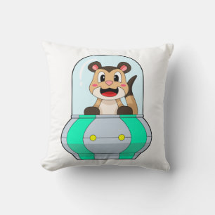 Meerkat with Submarine Kissen