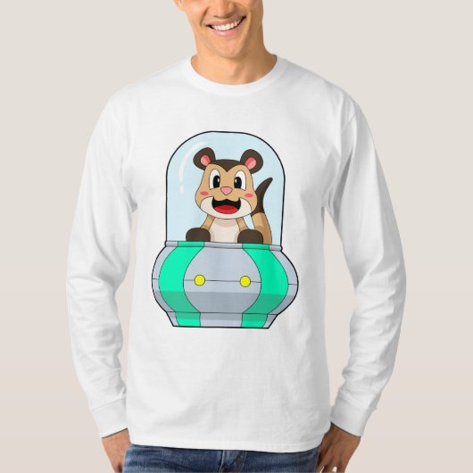 Meerkat with Submarine T-Shirt (Vorderseite)