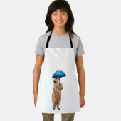 Meerkat with Umbrella Schürze (Insitu)