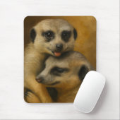 Meerkat-Zuneigung Mousepad (Mit Mouse)