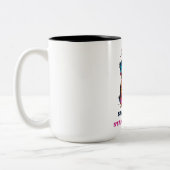 Meerkat Zweifarbige Tasse (Links)