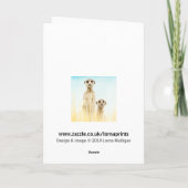 Meerkats Birthday Card Karte (Rückseite)