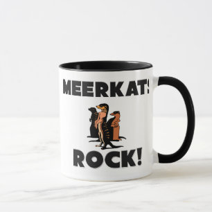 Meerkats Felsen Tasse