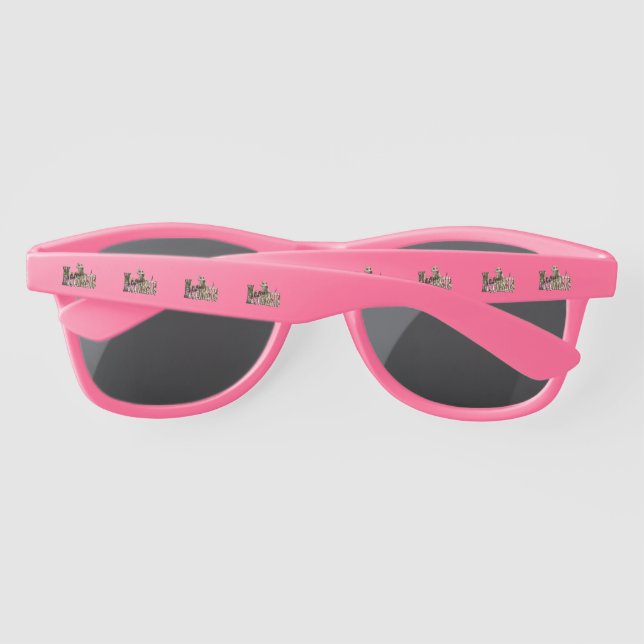 Meerkats ist das Wort, Sonnenbrille (Rückseite)