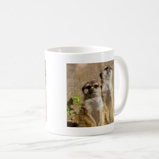 Meerkats Kaffeetasse (VorderseiteRechts)