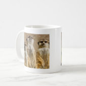 Meerkats Kaffeetasse (Vorderseite Links)