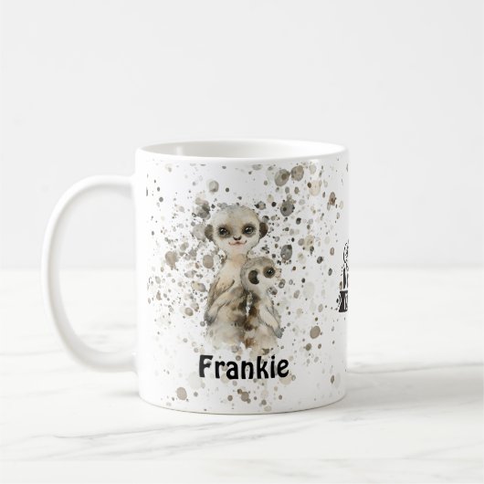 Meerkats Kaffeetasse (Links)
