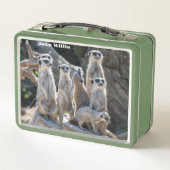 Meerkats Metall Brotdose (Rückseite)