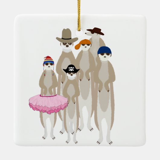 Meerkats Ornament (Rückseite)