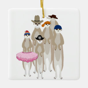 Meerkats Ornament