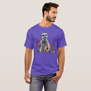 "Meerkats: Stehend stolz hinter dem Namen" T-Shirt