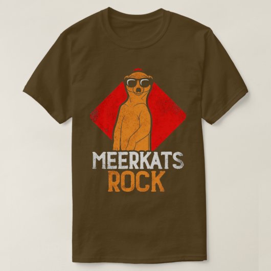 Meerkats T-Shirt (Design vorne)
