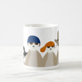 Meerkats-Tasse Kaffeetasse (Mittel)