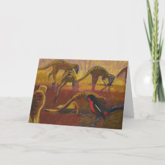 Meerkats und shrike - Karte