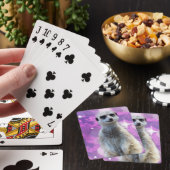 Meerkatze mit Glanz, Spielkarten (In Situ)