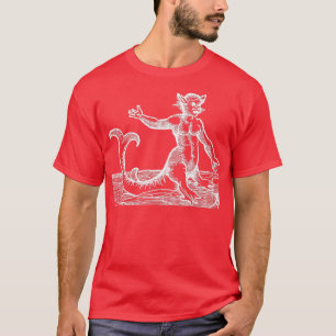 Meerkatzen-Hybrid-Monster Weiß 2 T-Shirt