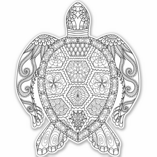 MEERKÜCHE AUFKLEBER (Vorderseite)