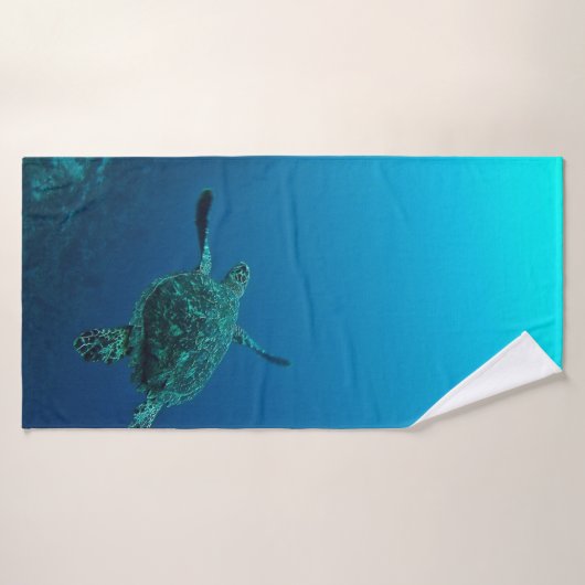 MEERKÜCHE IM WASSER BADEHANDTUCH (Badehandtuch)