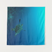 MEERKÜCHE IM WASSER WANDTEPPICH (Vorderseite (Horizontal))
