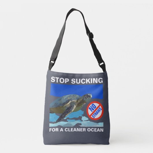 MEERKÜCHE TRAGETASCHEN MIT LANGEN TRÄGERN (Rückseite)