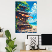 Meerlaternen-Teestube Poster (Heimbüro)