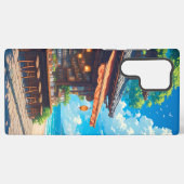 Meerlaternen-Teestube Samsung Galaxy Hülle (Rückseite (Horizontal))