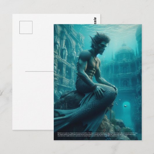 Meermann Postkarte (Vorne/Hinten)
