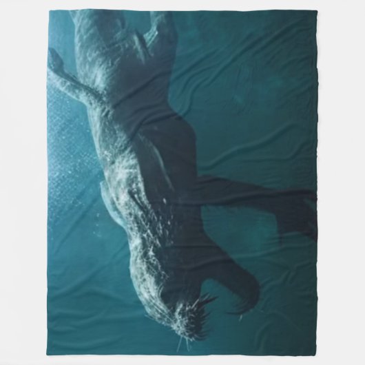 MEERMONSTER FLEECEDECKE (Vorderseite)