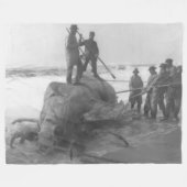 MEERMONSTER FLEECEDECKE (Vorderseite (Horizontal))