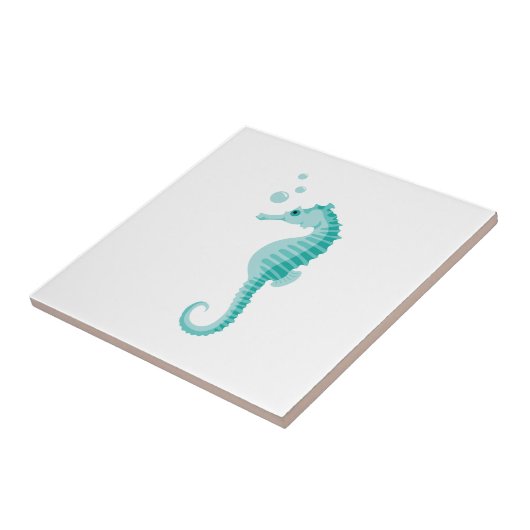 Meerpferd Fliese (Seite)