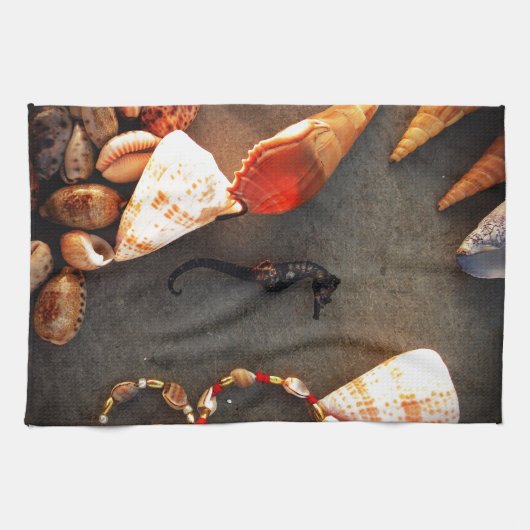 Meerpferd Geschirrtuch (Horizontal)