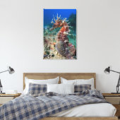 Meerpferd | Hippocampus Ramulosus Leinwanddruck (Insitu (Schlafzimmer))