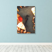 Meerpferd Leinwanddruck (Insitu (Holzboden))