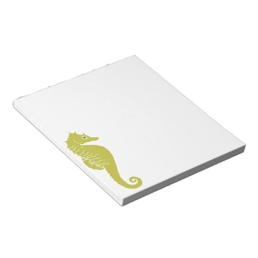 Meerpferd Notizblock (angewinkelt)