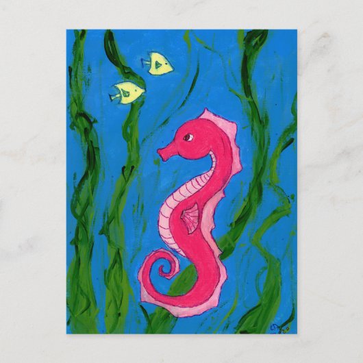 Meerpferd Postkarte (Vorderseite)