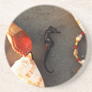 Meerpferd Sandstein Untersetzer