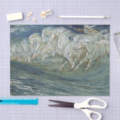 Meerpferde Seidenpapier (Handwerk)