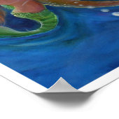 Meerpferde und Meerjungfrauen Poster (Ecke)