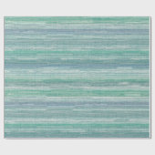 Meerrasen-Küstenmuster Geschenkpapier (Flach)