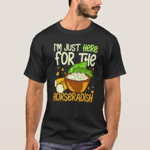 Meerrettichsauce Creme Pflanze Rezept Wurzel Frisc T-Shirt