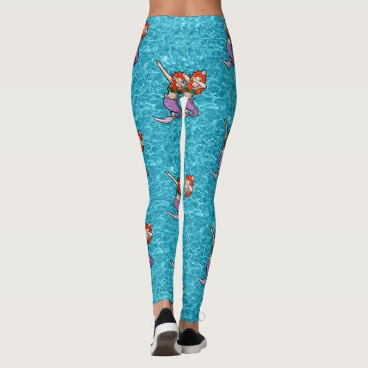 Meerrötelschnäpper Leggings (Rückseite)